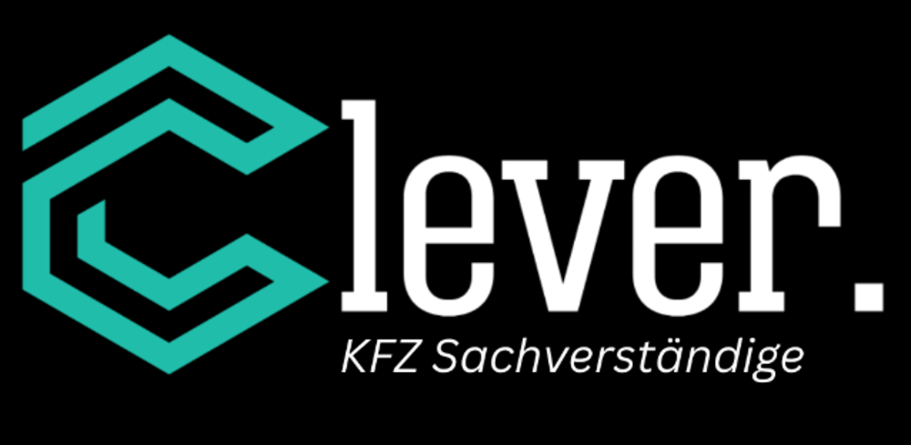 Clever-Logo mit einem türkisfarbenen C-Symbol und dem schwarzen Wort „clever.“