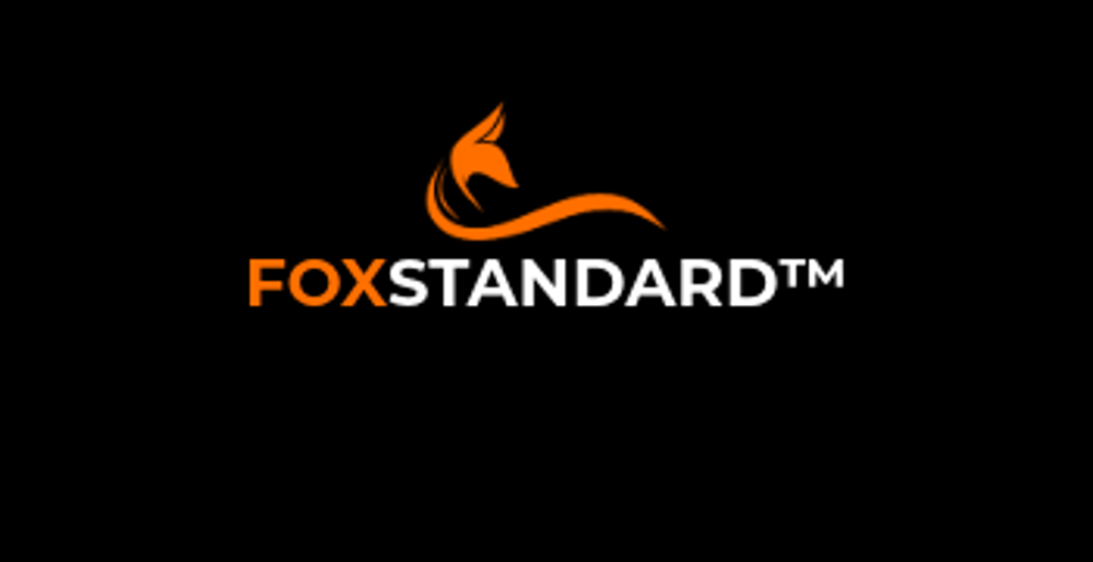 Orange fox head logo above "FOXSTANDARD™" text.
