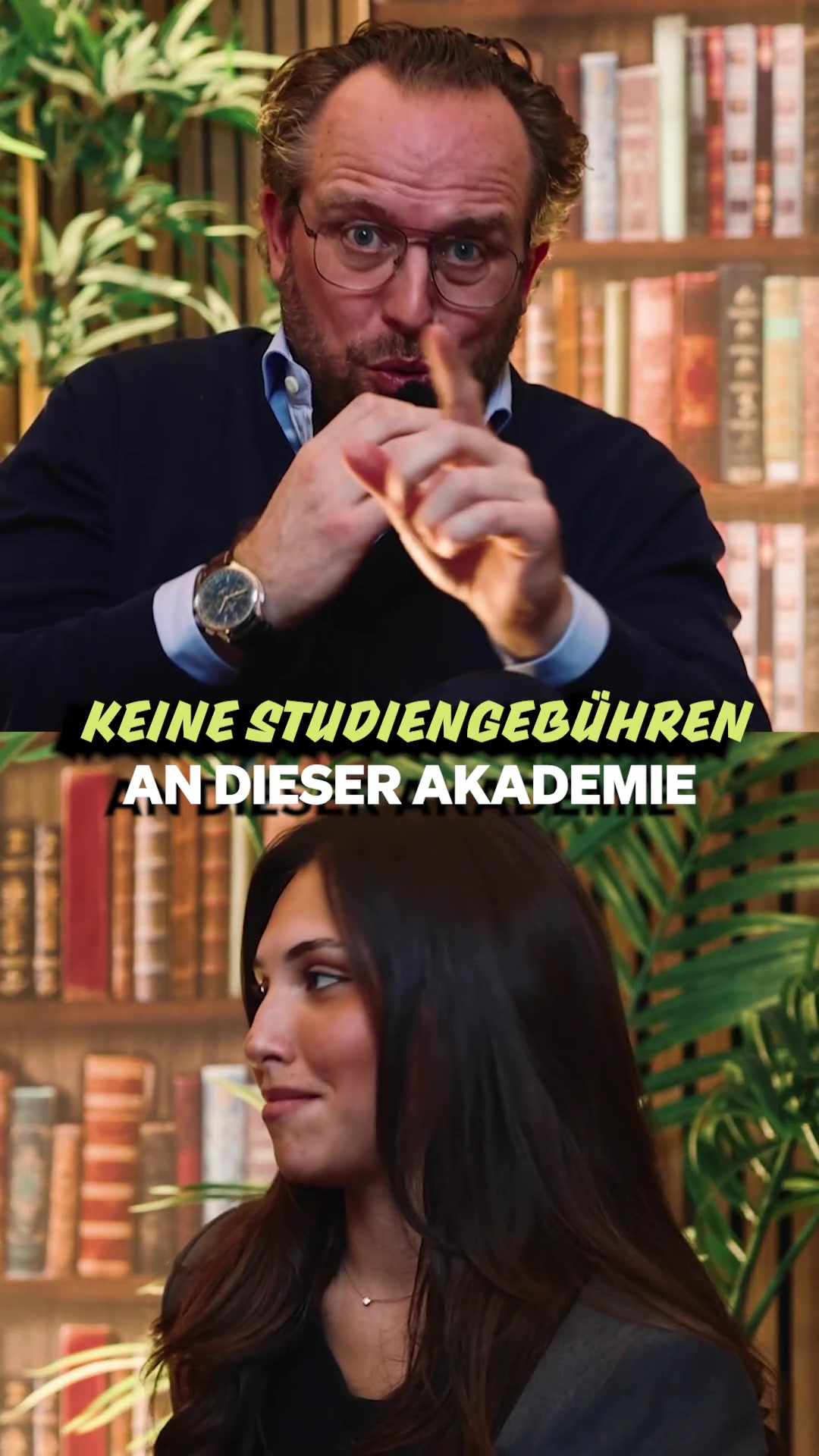 Standbild aus dem Video über die Studiengebühren an der iba