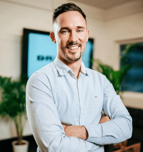 Kevin Tolwinski, Geschäftsführer der InfraX GmbH