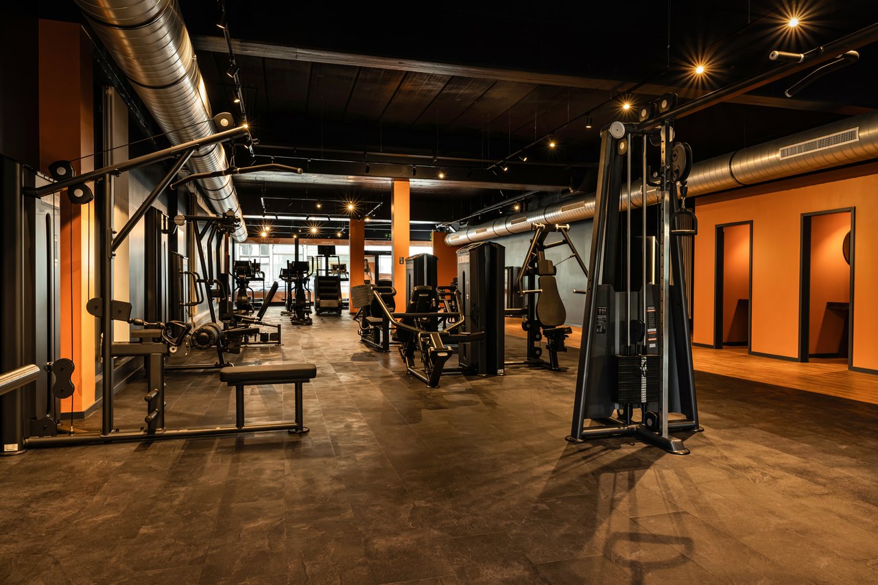 Trainingsfläche im GYMPOD Trier