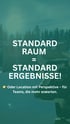 Schneeberglandschaft mit der Aufschrift „STANDARD RAUM = STANDARD ERGEBNISSE! Oder Location mit Perspektive – für Teams, die mehr erwarten.“