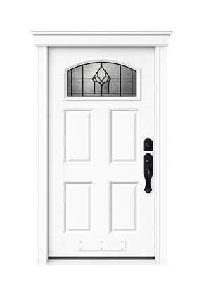 Moderne Kunststoff Haustür