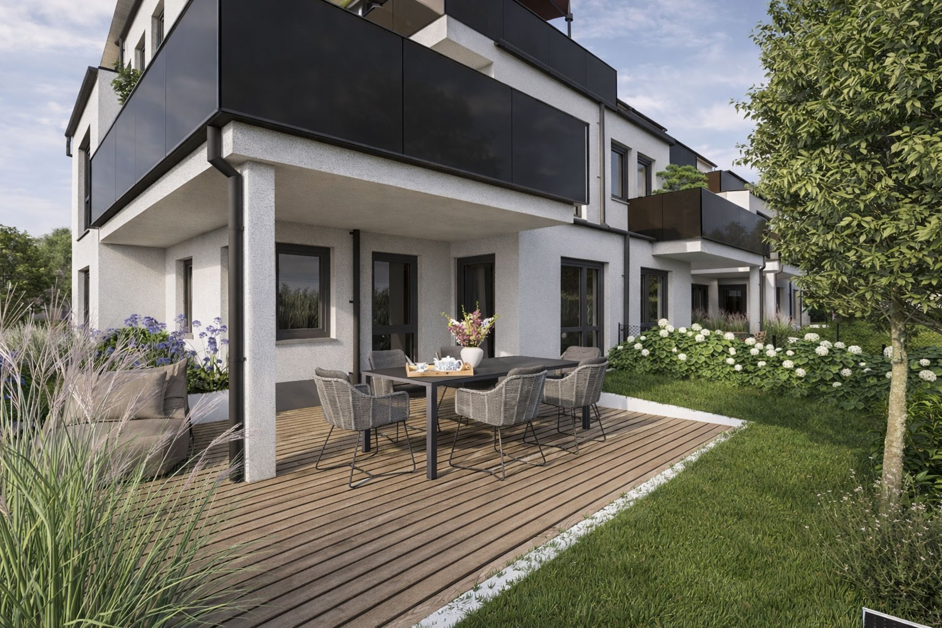 SALM LIVING Gartenansicht