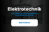 Elektrotechnik Panel