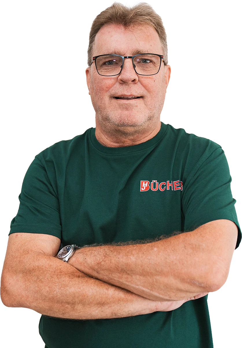 Karlheinz Schoen, Betriebsleitung bei Bücher Containerdienst
