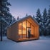 AlpinSpa Chalet – warme Lärche im Schnee