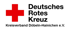Logo des Deutschen Roten Kreuzes mit rotem Kreuz und Text "Deutsches Rotes Kreuz Kreisverband Döbeln-Hainichen e.V."