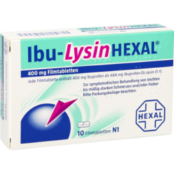 HEXAL Ibu-Lysin 400 mg Filmtabletten*, 20 Filmtabletten