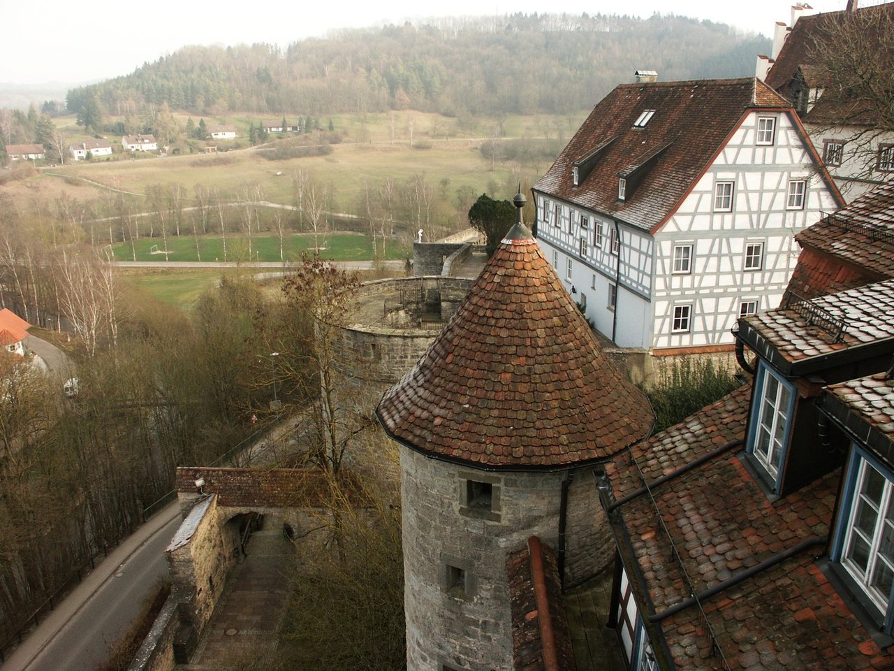 Ortsansicht von Vellberg im Bühlertal