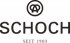 Schoch Logo mit Brezel-Symbol und der Aufschrift "SCHOCH SEIT 1903".
