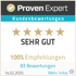 5 Sterne Bewertungen auf Proven Expert von Maler Sammer, Malermeisterbetrieb in München