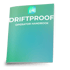 Green and blue gradient Driftproof Operator Handbook with a white plus sign in a green square.