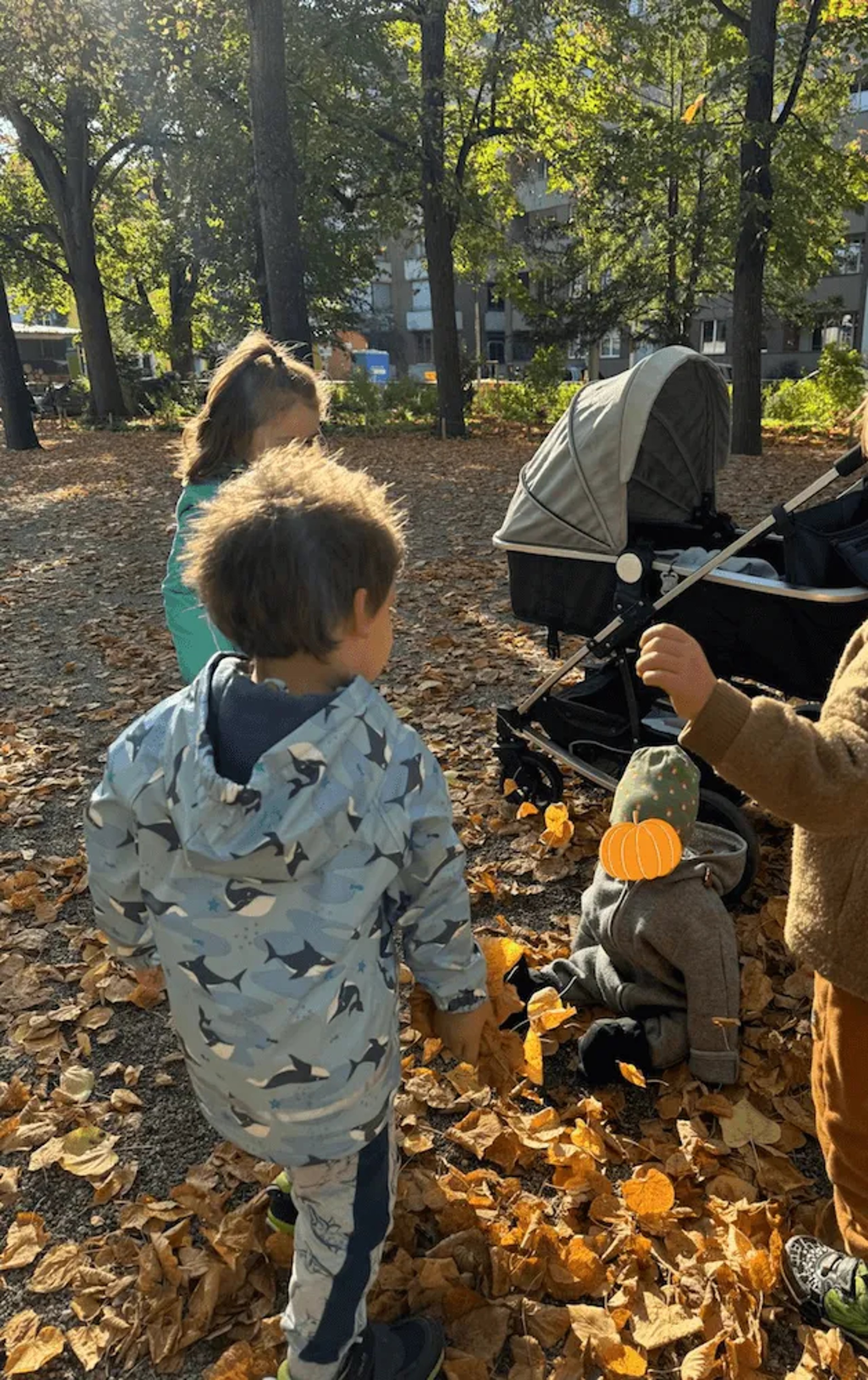 Bunte Herbststimmung rund um die Kita Wunderkiste