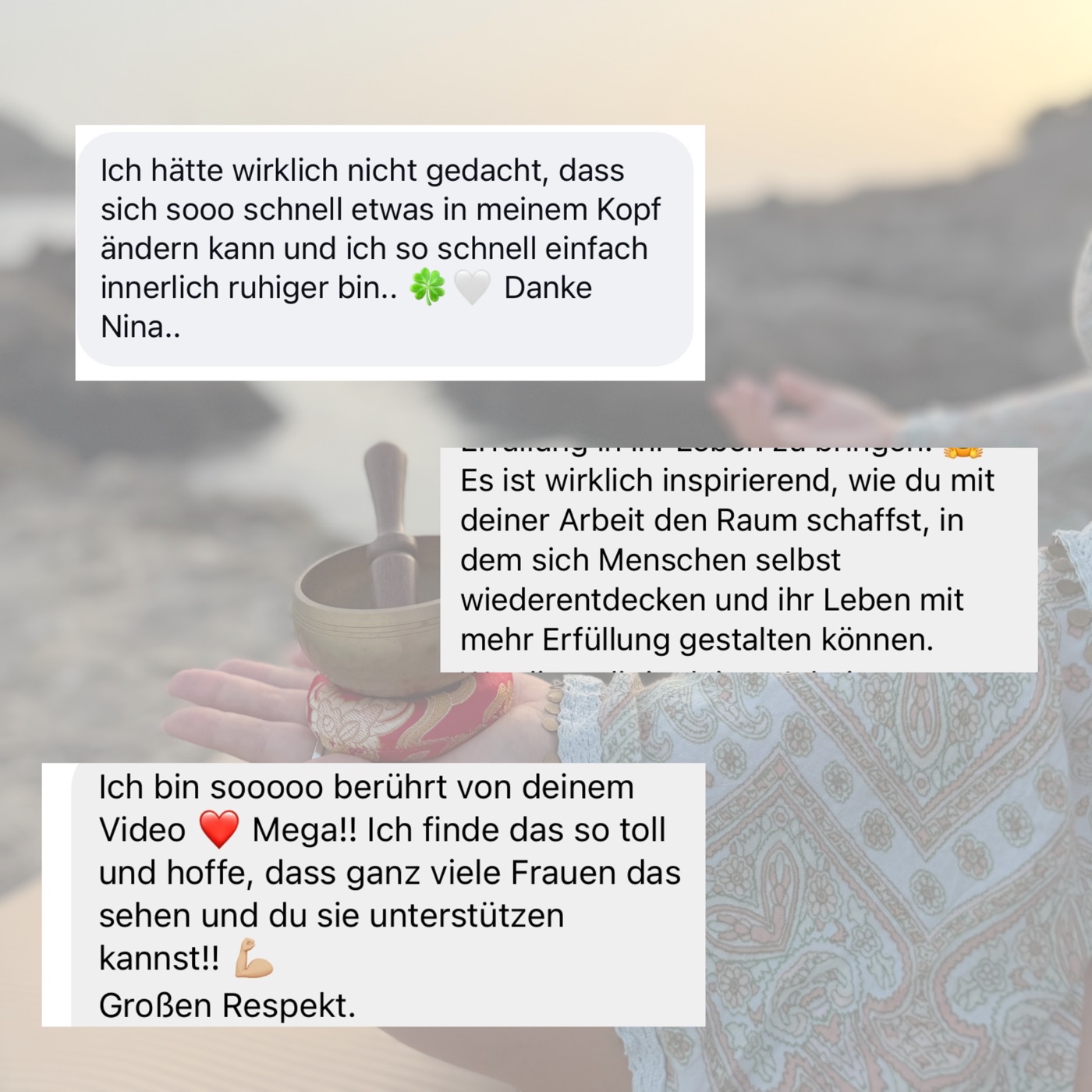 Stimme einer Teilnehmerin 1
