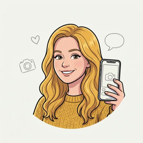 Ina, Instagram und Facebook