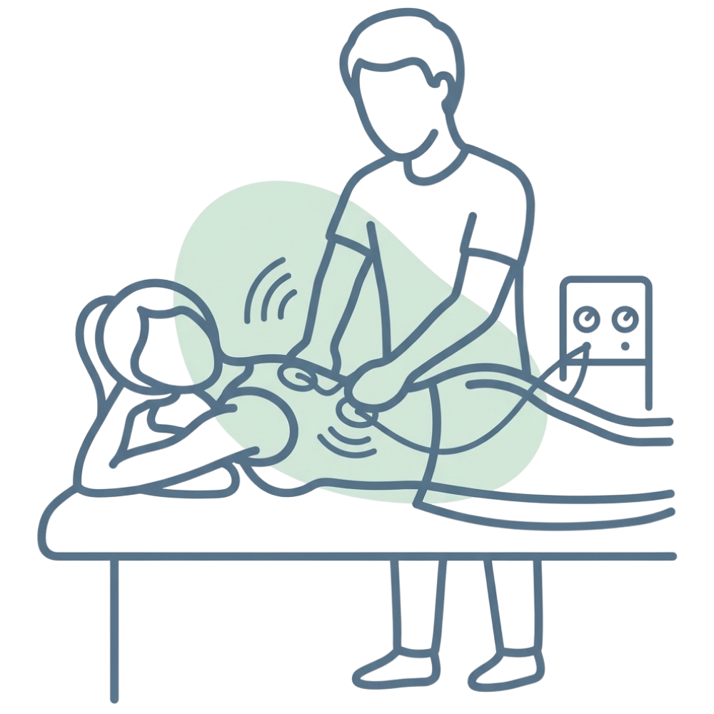 Illustration zur Leistung Elektrotherapie