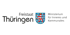 Logo des Freistaats Thüringen, Ministerium für Inneres und Kommunales, mit Wappen.