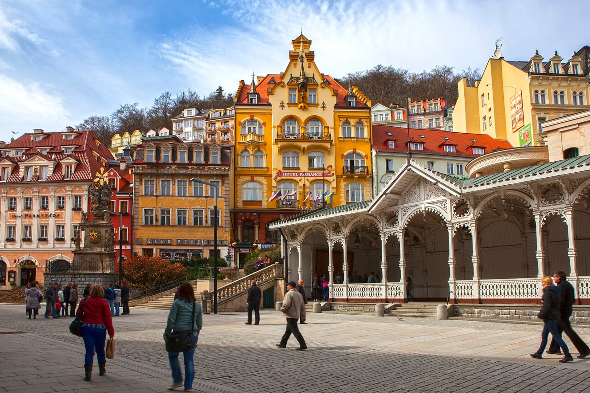 Marktkolonnade in der Altstadt
