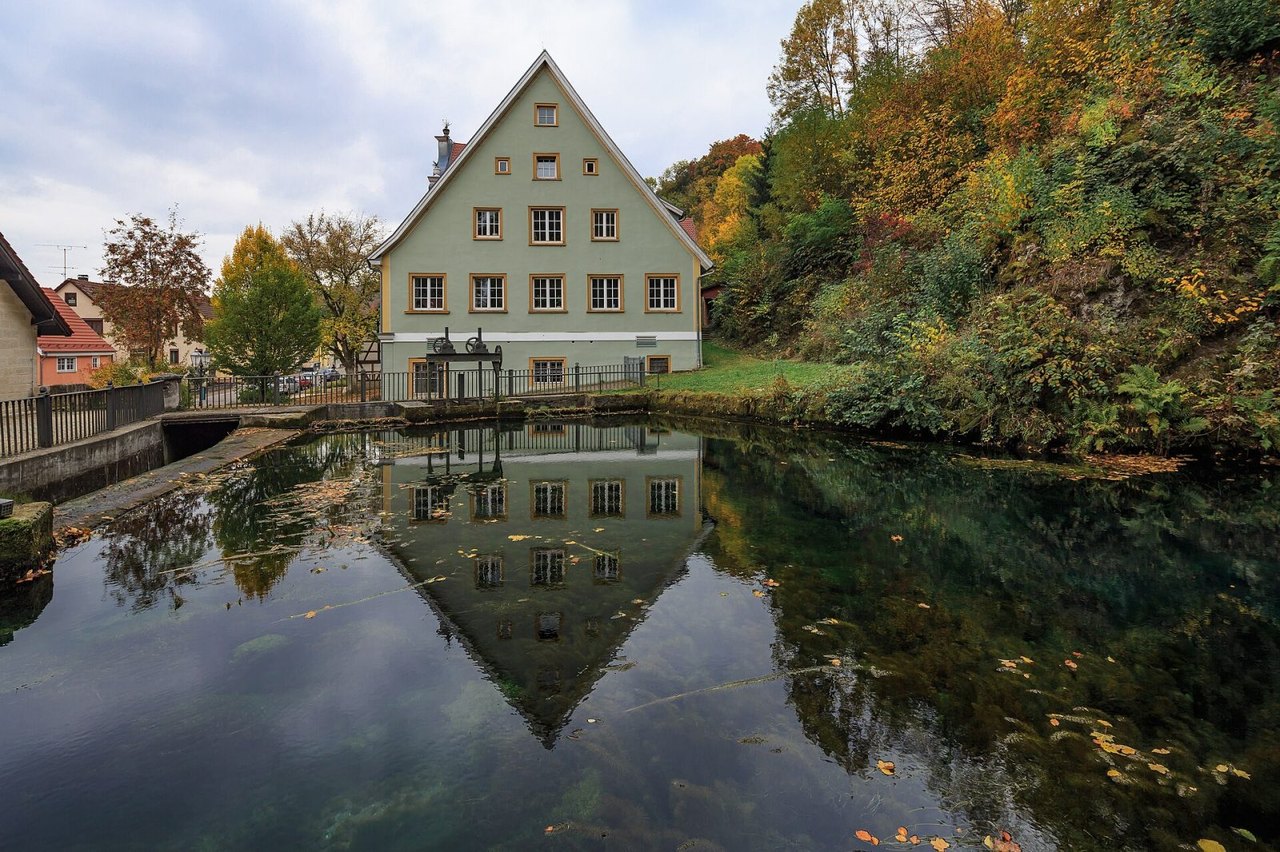 Der Brenztopf in Königsbronn, Quelle der Brenz