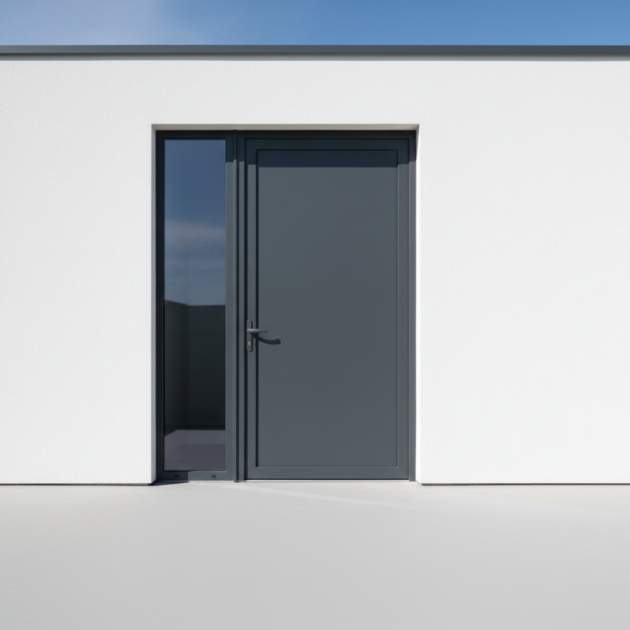 Moderne Haustür