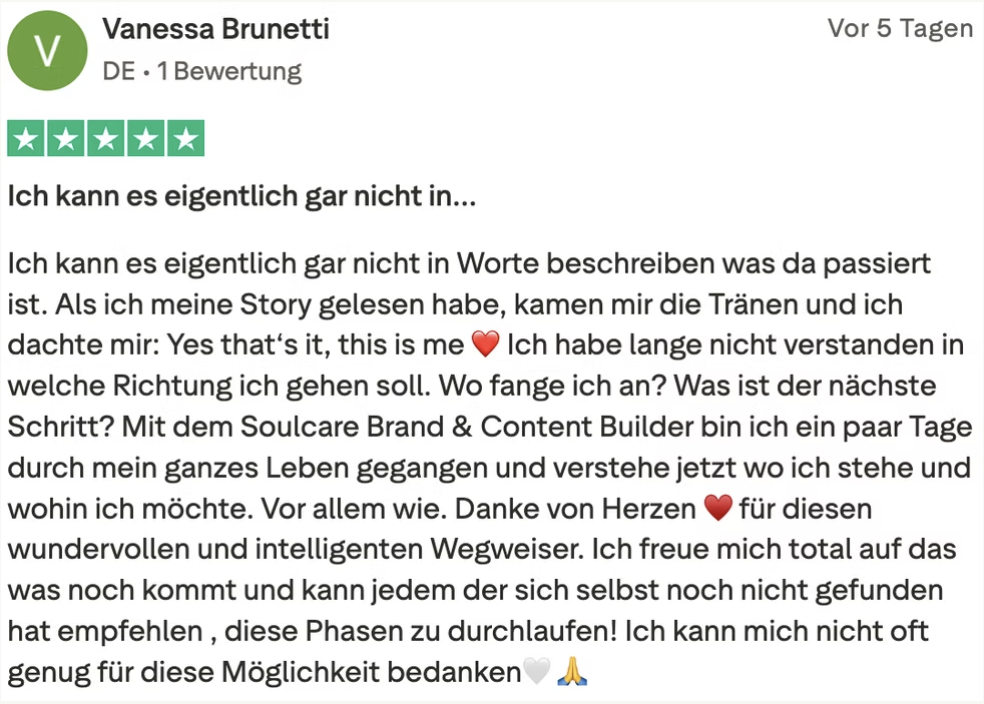 Trustpilot Bewertung 1