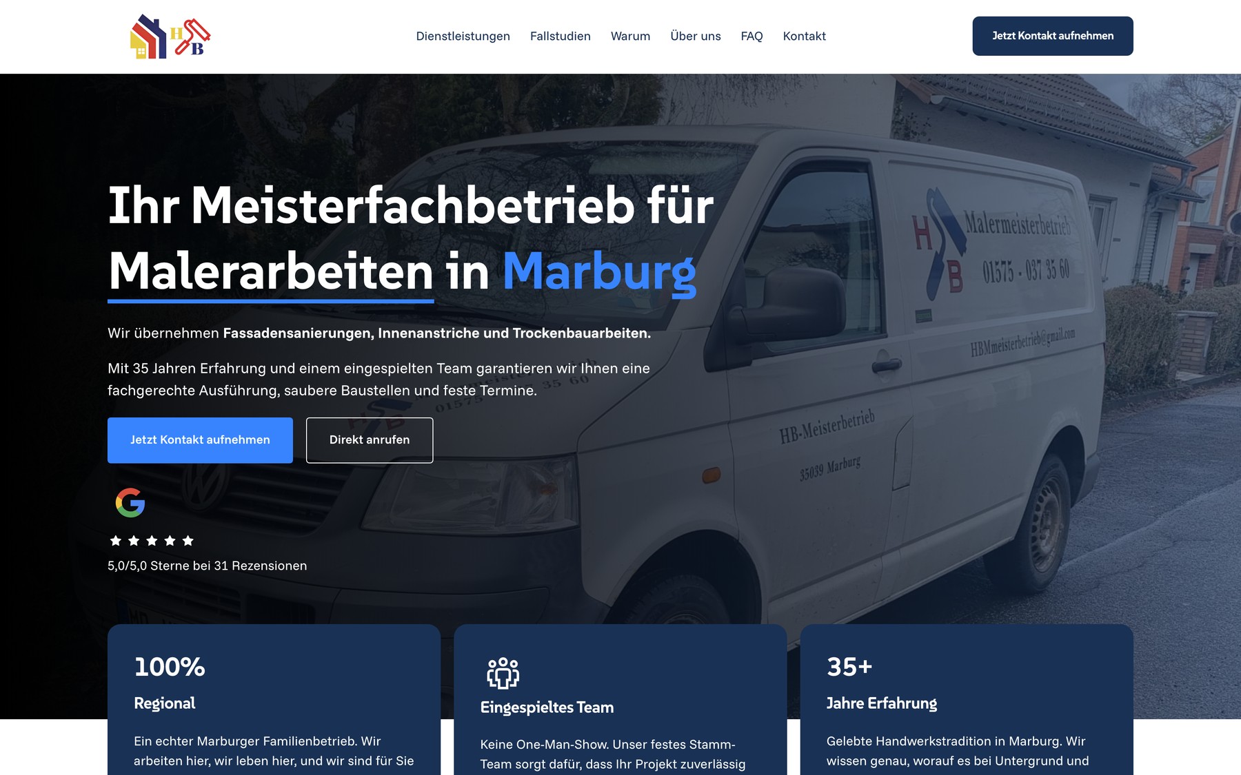 Startseite HB Malermeisterbetrieb