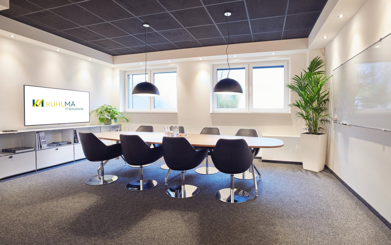 Schulungsraum von Kuhlma IT Solutions in Duisburg