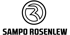 Logo von Sampo Rosenlew mit stilisiertem "SR" in einem Kreis und dem Schriftzug "SAMPO ROSENLEW".
