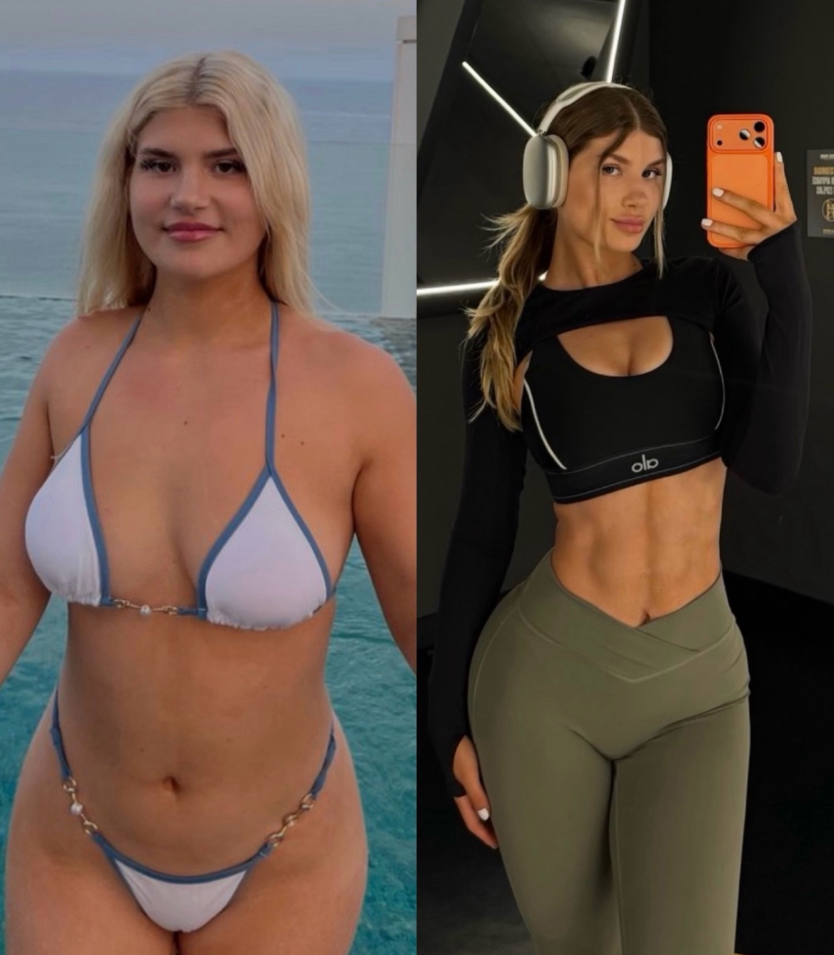 Nicoles Transformation – vorher und nachher