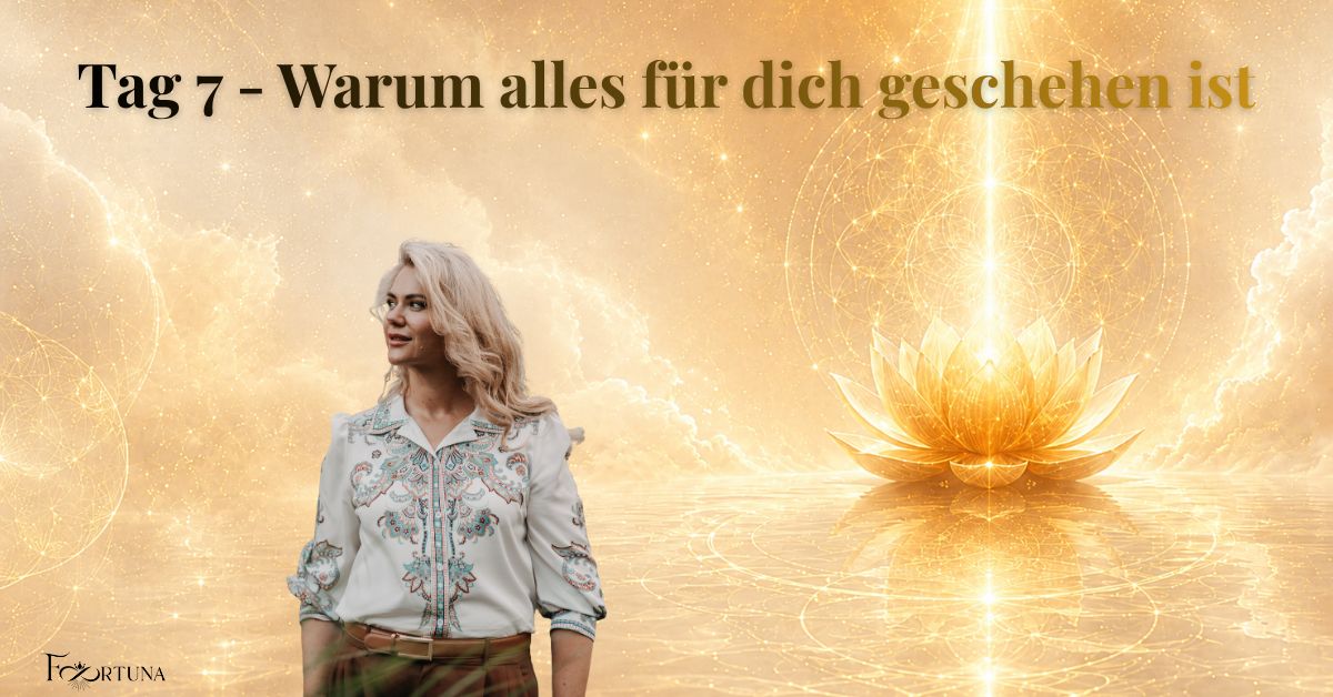 Warum alles für dich geschehen ist 
