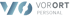 VO VORORT PERSONAL Logo in Blau- und Grautönen.