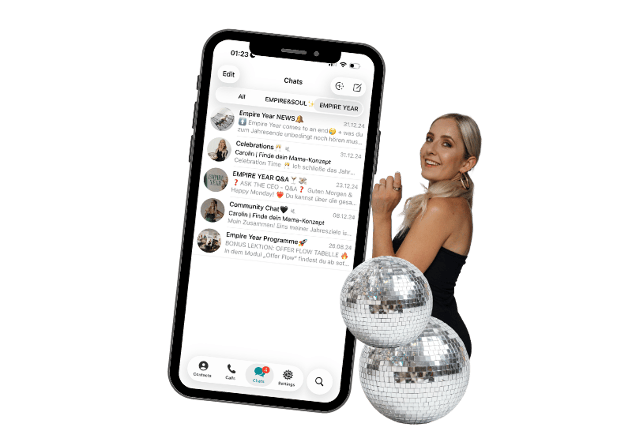 Der Empire Year Telegram Space
