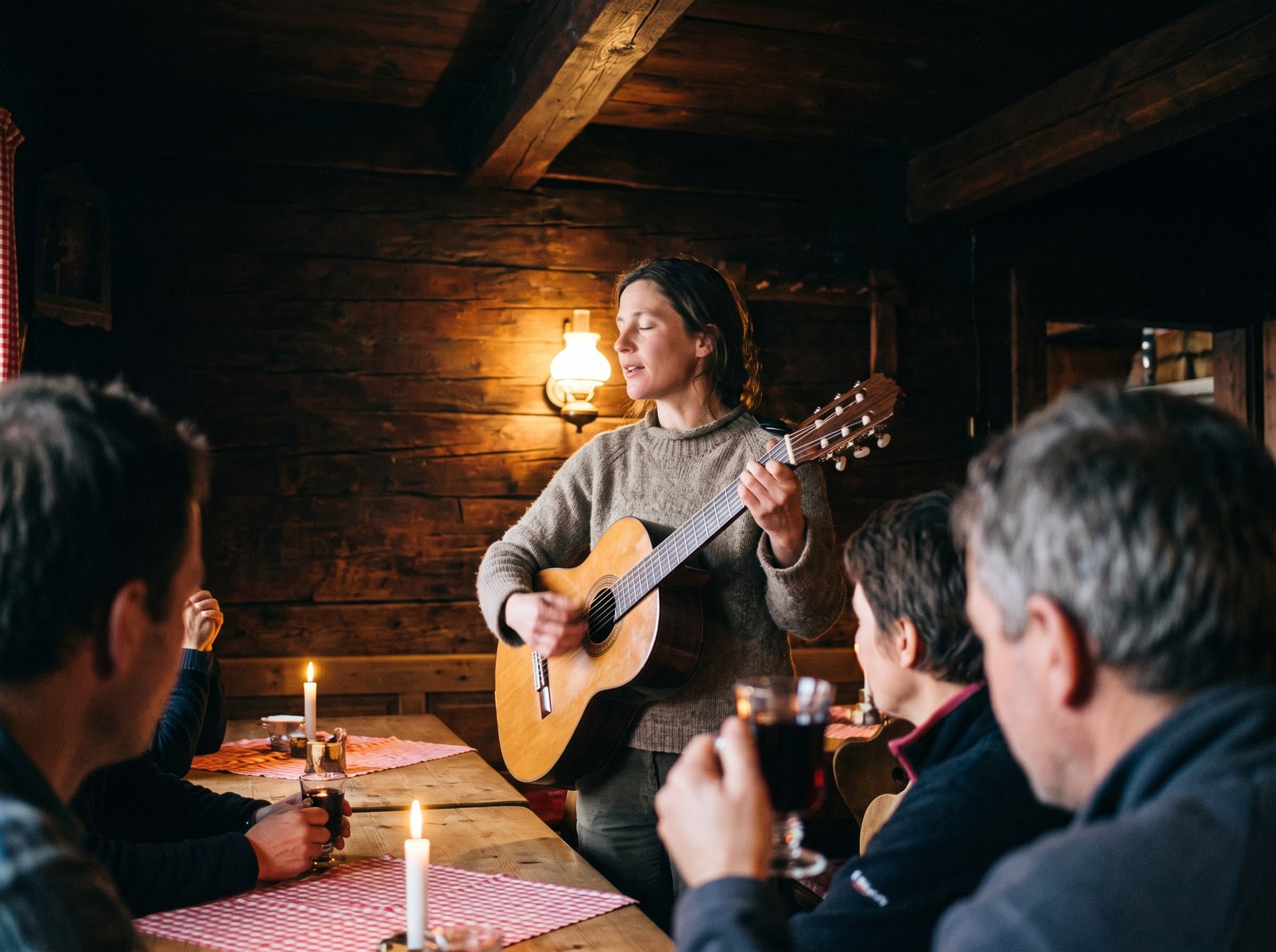 Mitreißende Live Musik im Chalet