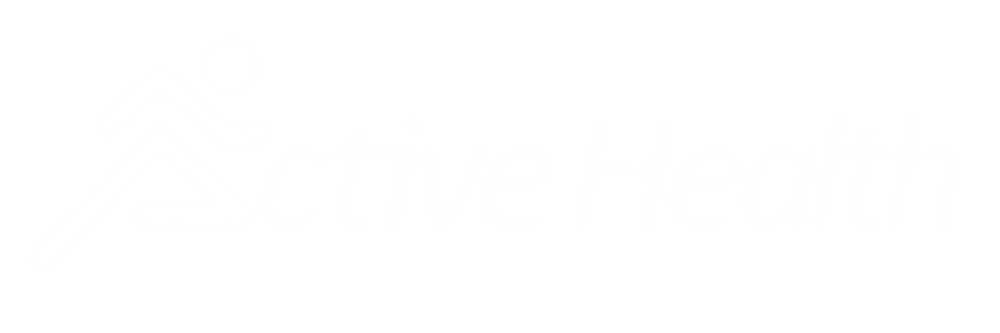 Active Health white logo