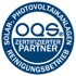 OQS zertifizierter Partner: Solar-, Photovoltaikanlagen Reinigungsbetrieb.