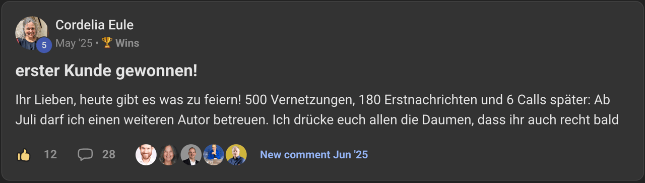 LinkedIn Empfehlung