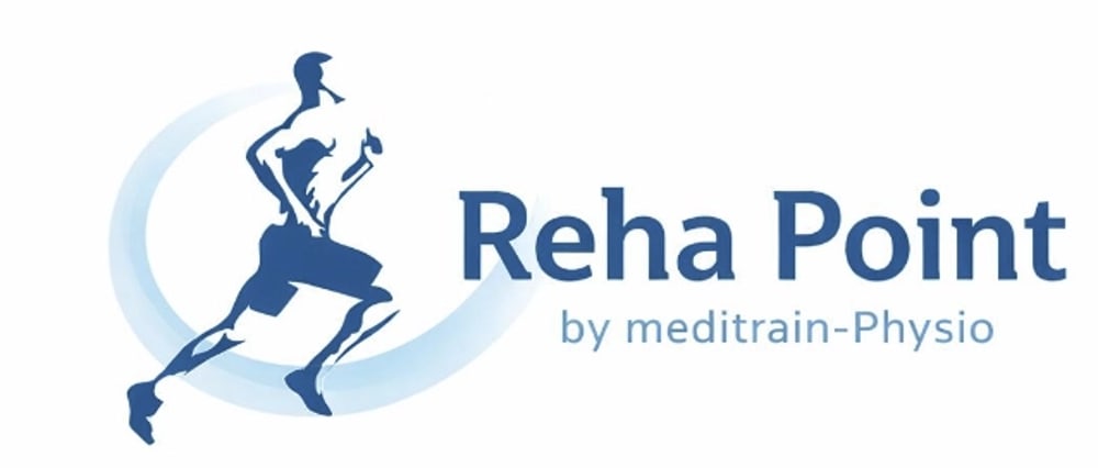 Logo "Promotio" mit einer stilisierten menschlichen Figur als 'P', darunter "Professionelle Therapie und Prävention".