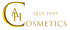 Goldenes Logo mit großem C, darin A und H, daneben "SEIT 1999" und "COSMETICS" auf dunkelgrünem Hintergrund.