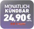 Monatlich kündbar, 24,90 € statt 44,90 € mit 4WTL.