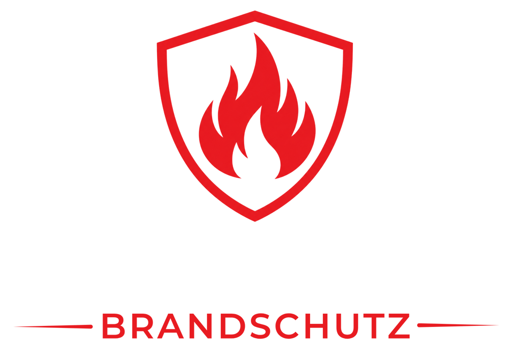 Rotes Flammenlogo in einem Schild über "KILIAN OBER" und "BRANDSCHUTZ".