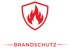 Logo von Kilian Ober Brandschutz: Rotes Flammen-Schild über weißem "KILIAN OBER" und rotem "BRANDSCHUTZ".