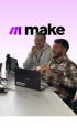 Christian und Hakim zu Besuch bei Make.com 