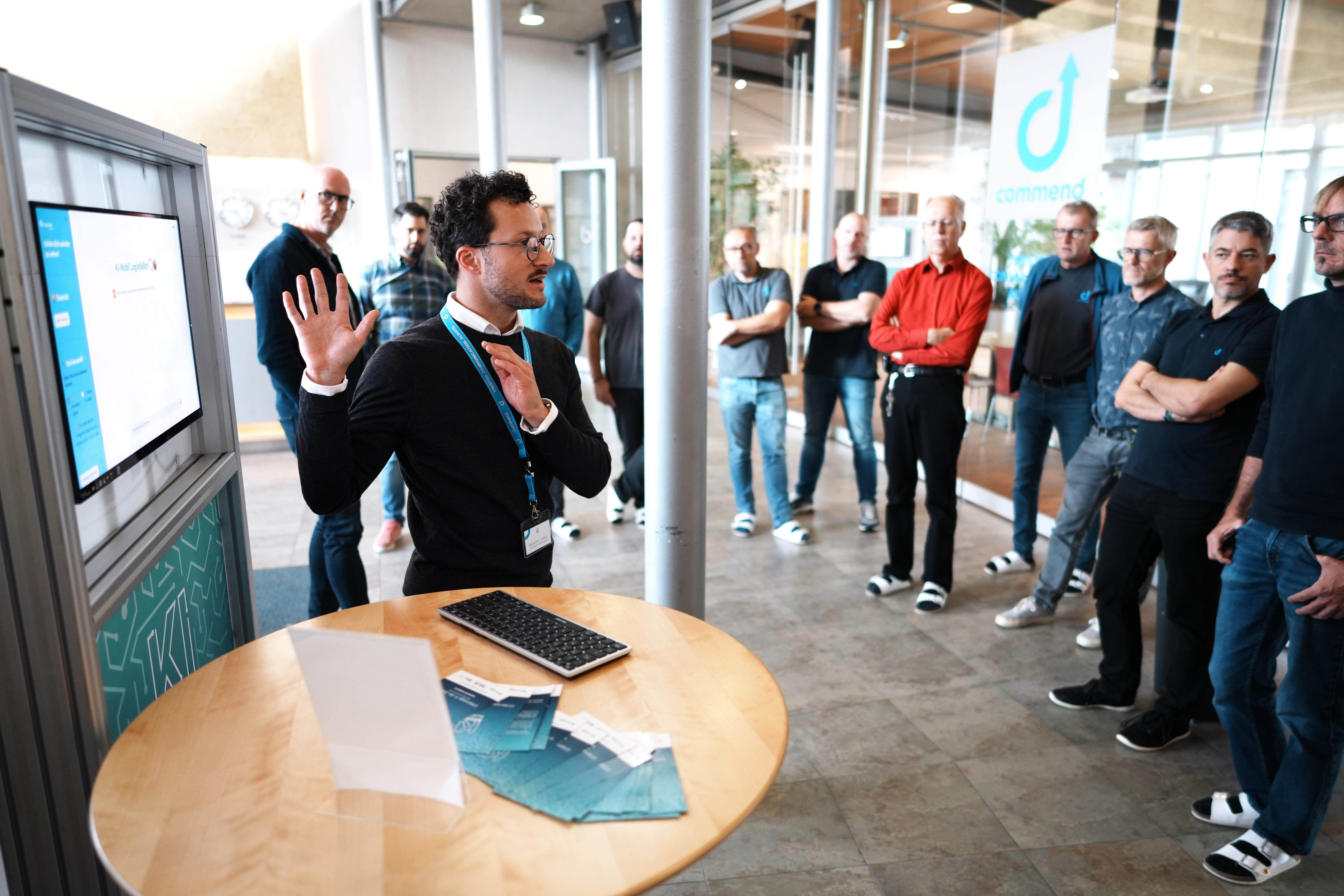 KI-Mobil Unternehmensbesuch