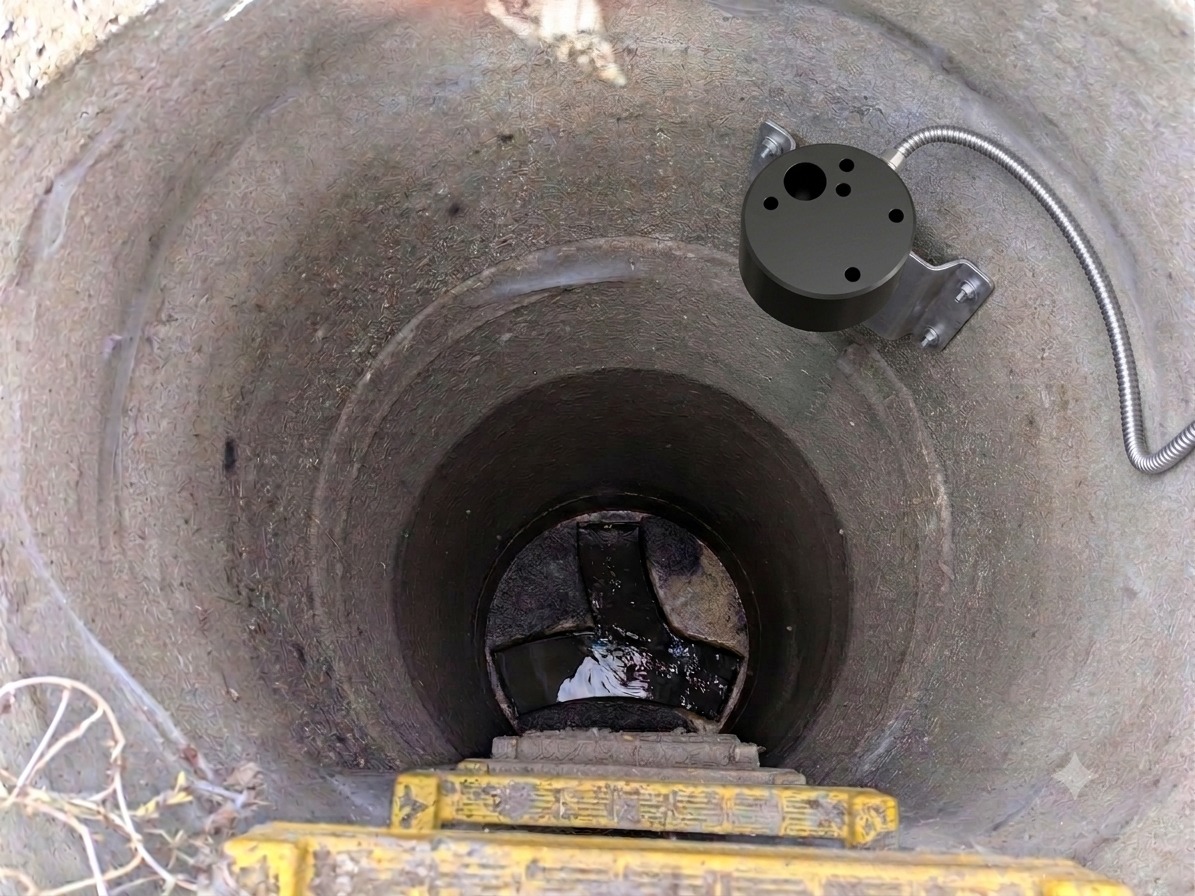 LevelTrack in einem Schacht