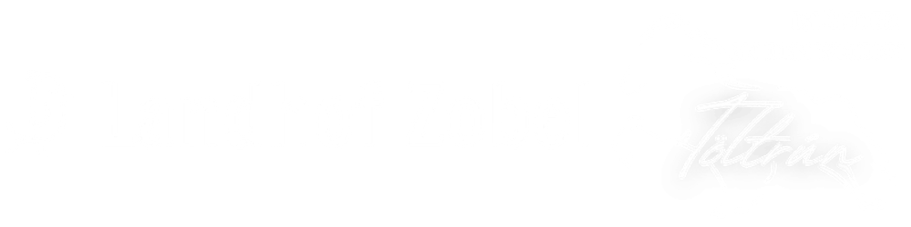 Logo mit stilisiertem Pferd, Text "ISLÄNDER AN DEN WEIDEN", "Töltrún" und "Landhof Zobel".