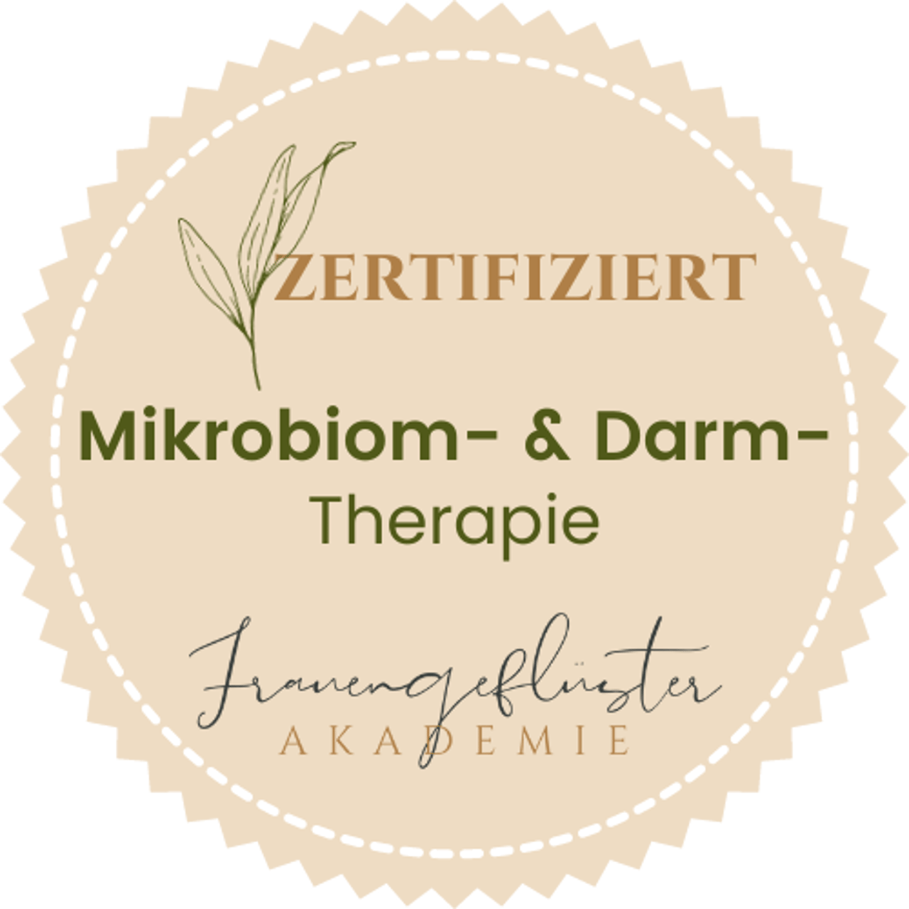 Zertifiziert – Mikrobiom- & Darmtherapie