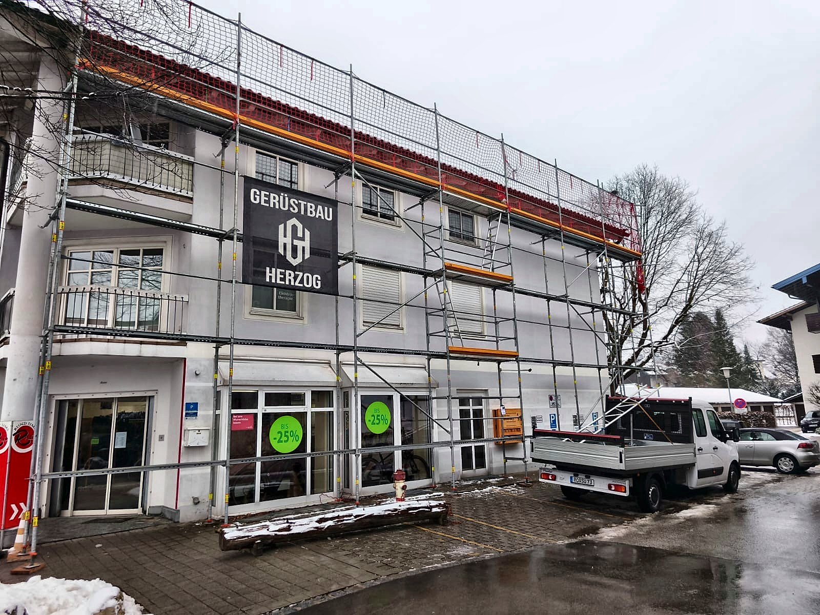 Dachfanggerüst