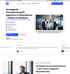 Website Design in Blau
