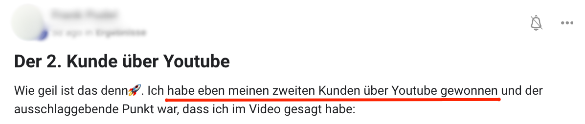 Kundenergebnis